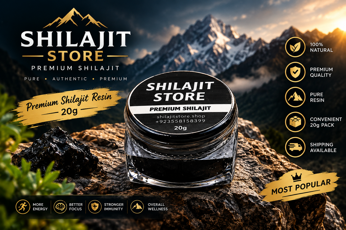 Premium Shilajit Resin 20 grams