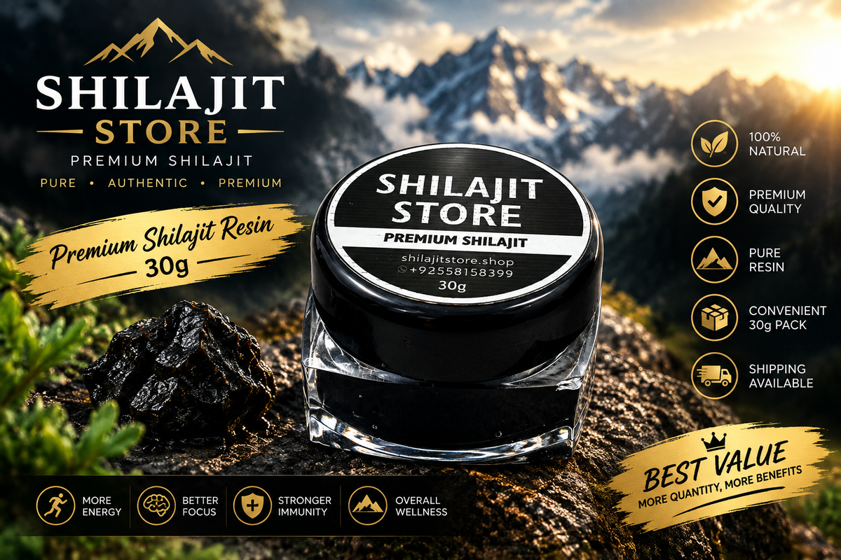 Premium Shilajit Resin 30 grams